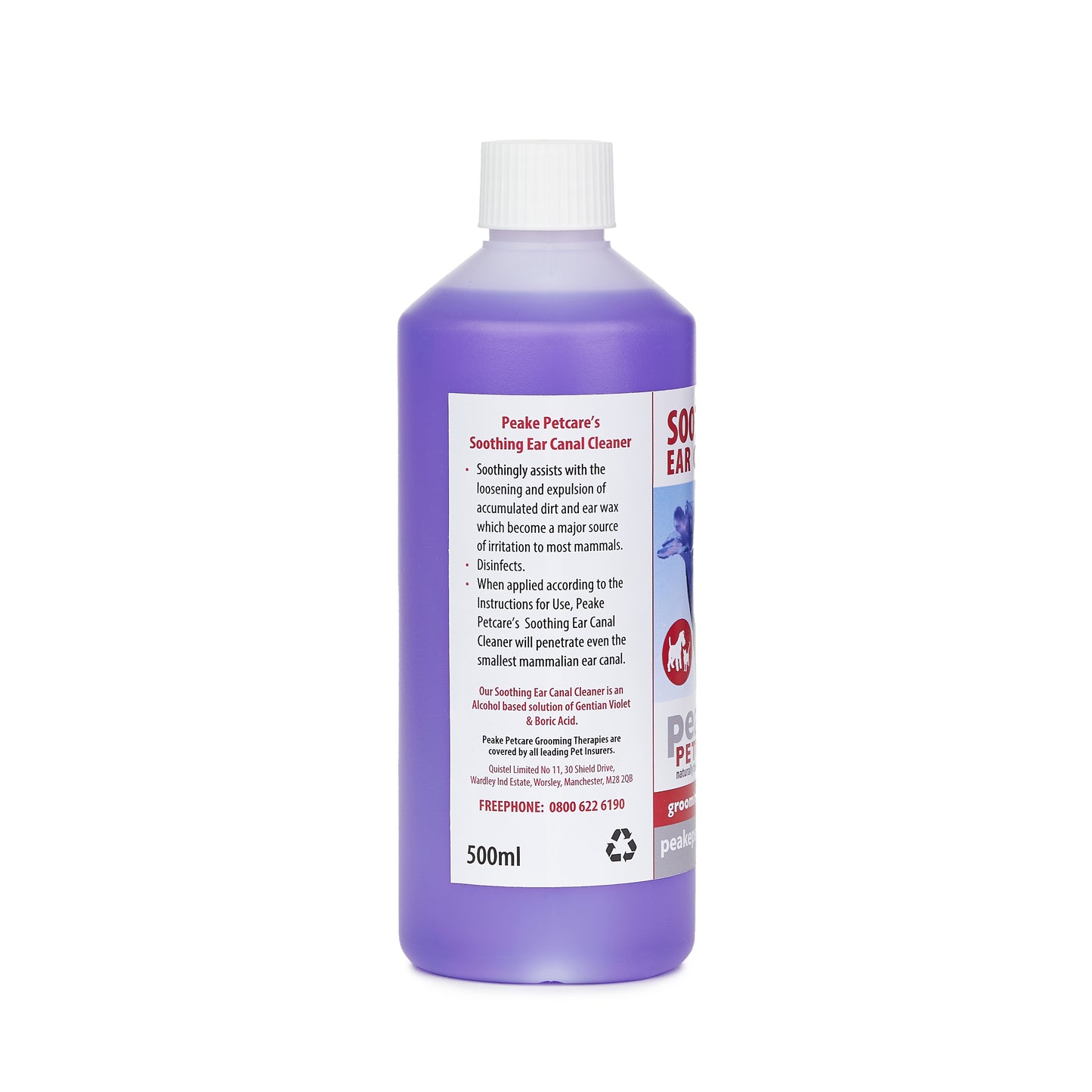 Peake Pet Care's Soothing Ear Cleaner - 500ml